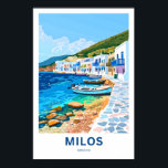 Milos Greece Travel Print<br><div class="desc">Beautiful modern print celebrating Milos Greece Travel Print.</div>