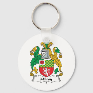 Milroy Family Crest Key Ring