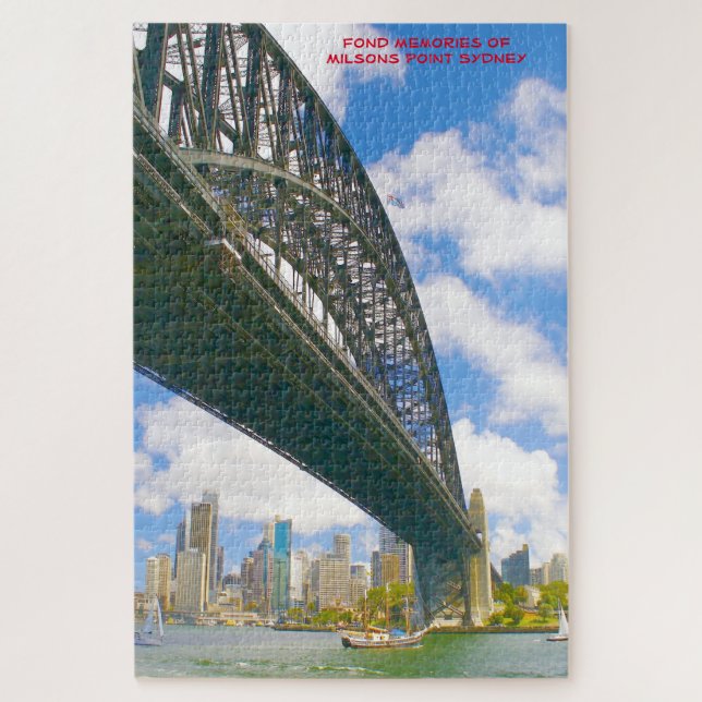 Milsons Point Sydney Jigsaw Puzzle (Vertical)