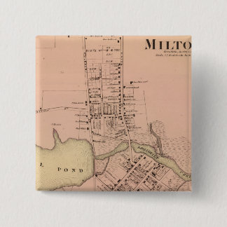 Milton Delaware 15 Cm Square Badge