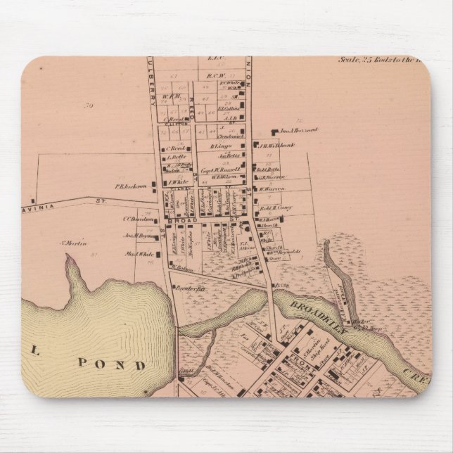 Milton Delaware Mouse Mat (Front)