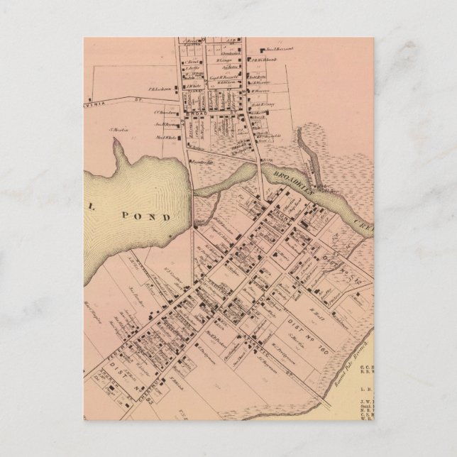 Milton Delaware Postcard (Front)