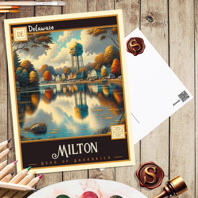 Milton, Delaware | Vintage Postcard (Creator Uploaded)