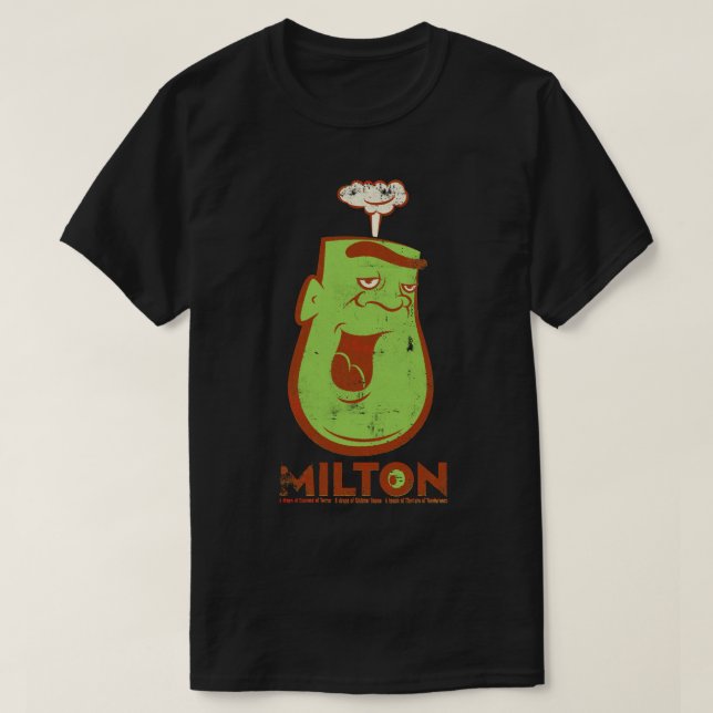 Milton the Monster   grungy colour Classic T Shirt (Design Front)