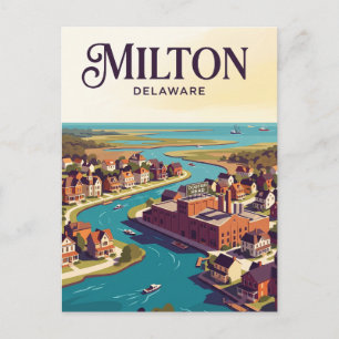 Milton USA Postcard