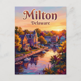Milton USA Postcard