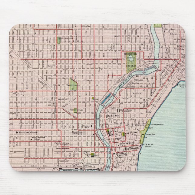 Milwaukee 2 mouse mat (Front)