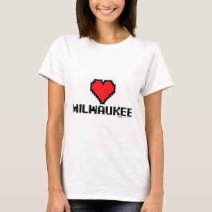 Milwaukee 8-bit Gamer City T-Shirt