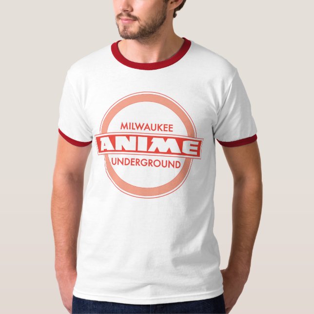 Milwaukee Anime Underground Red Tee! T-Shirt (Front)
