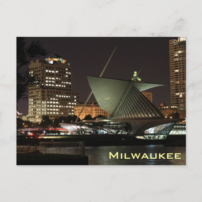 Milwaukee Art Museum Postcard (Front)