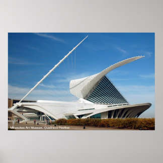 Milwaukee Art Museum, Quadracci pavilion Poster