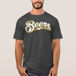 Milwaukee Beers Royal Blue T-Shirt