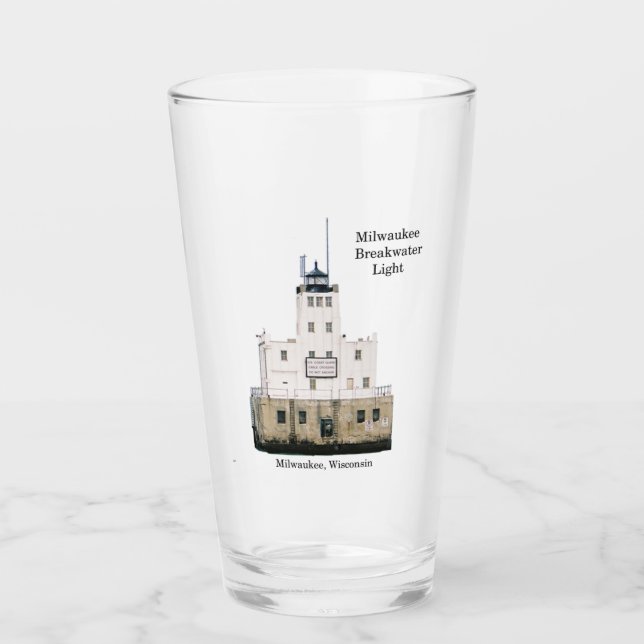 Milwaukee Breakwater Light glass (Front)