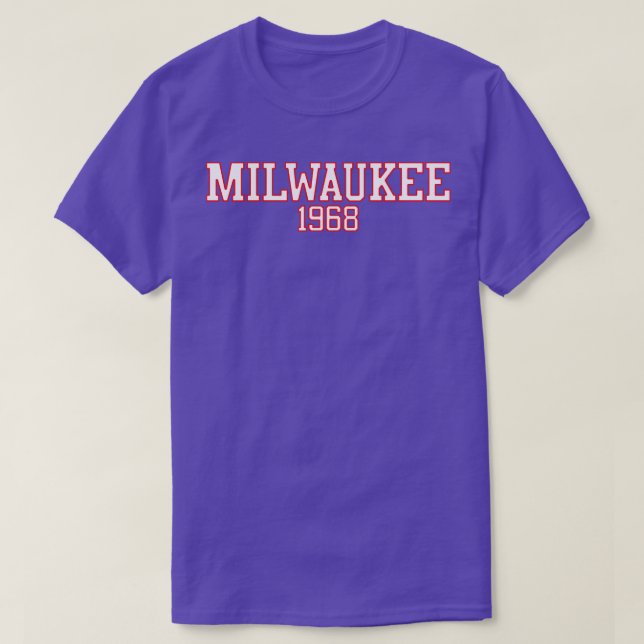 Milwaukee bucks 1968 variant T-Shirt (Design Front)