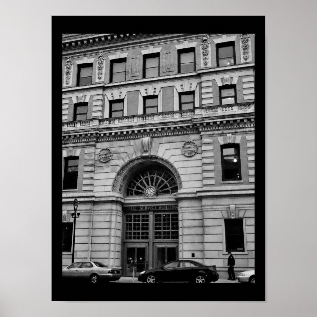 Milwaukee Building Poster (Front)