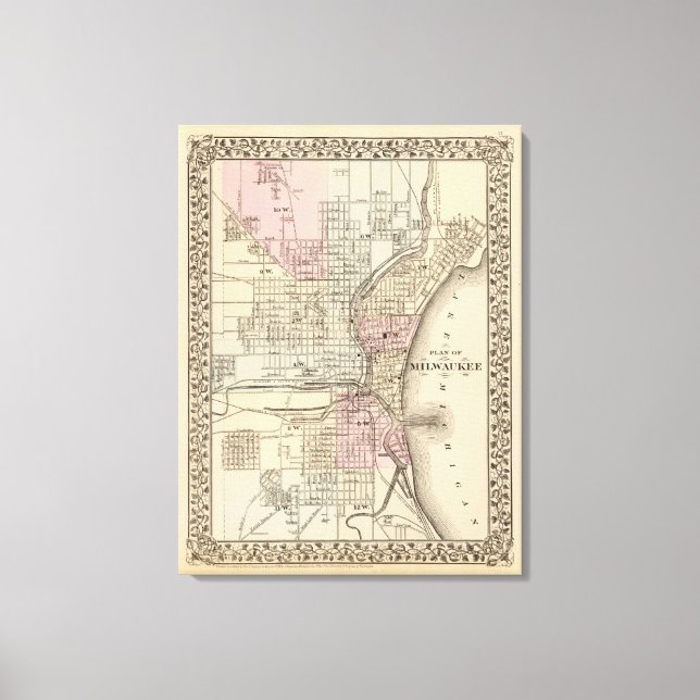 Milwaukee Canvas Print (Front)