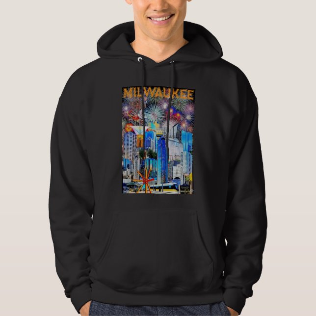 Milwaukee Collage 2026  hoodie (Front)