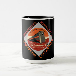 Milwaukee Hiawatha Railroad Mug