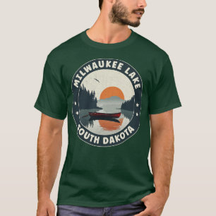 Milwaukee Lake South Dakota Sunset T-Shirt