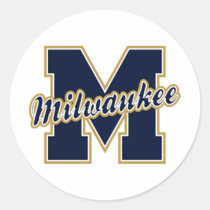 Milwaukee Letter Classic Round Sticker