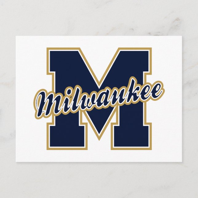 Milwaukee Letter Postcard (Front)