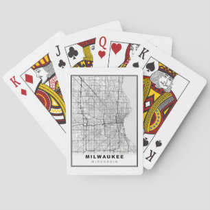 Milwaukee Map Playing Cards