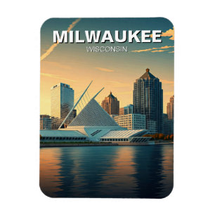 Milwaukee Museum of Art Travel Magnet