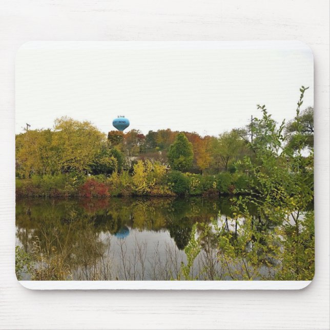 Milwaukee River, West Bend, Wisconsin Mouse Mat (Front)