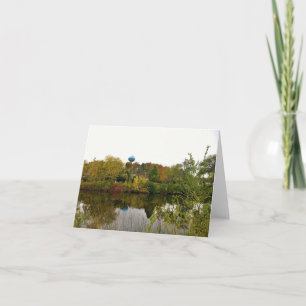 Milwaukee River, West Bend, Wisconsin Thank You Card