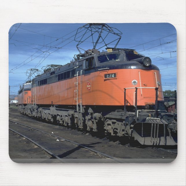 Milwaukee Road boxcab, electric Mouse Mat (Front)