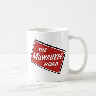 Milwaukee Road Railway Sign 2 Coffee Mug