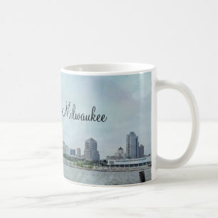Milwaukee shoreline coffee mug