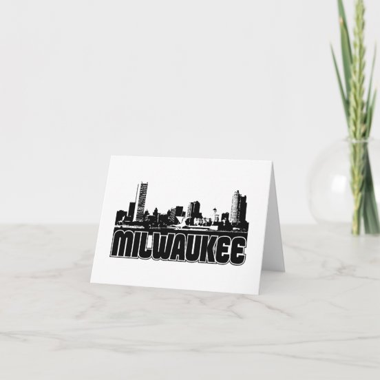 Milwaukee Cards Zazzle UK