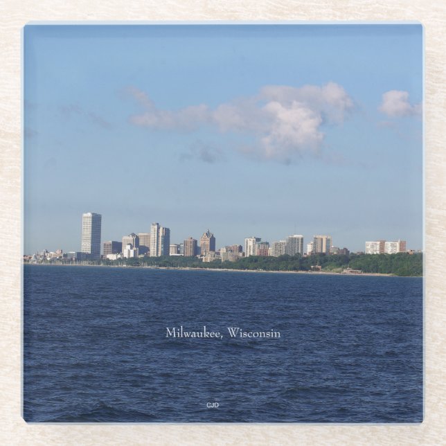 Milwaukee Skyline coaster (Front)