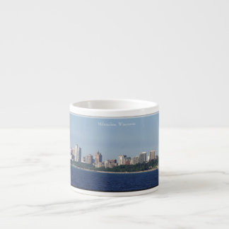 Milwaukee Skyline espresso mug