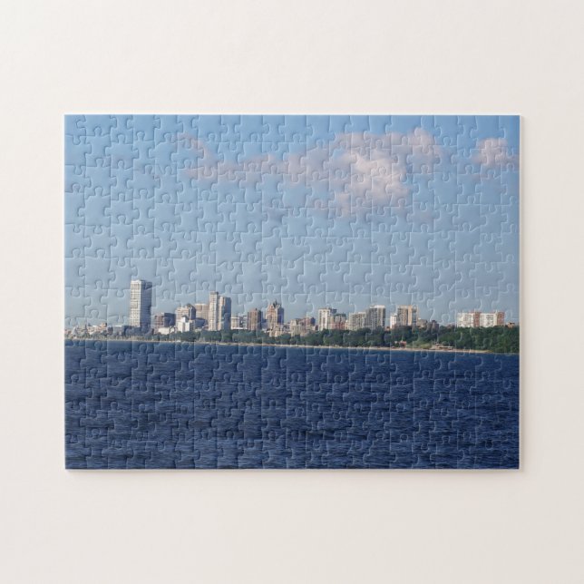 Milwaukee Skyline Jigsaw Puzzle (Horizontal)
