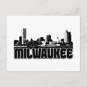 Milwaukee Skyline Postcard