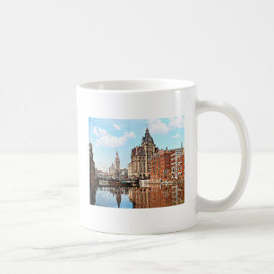 Milwaukee WI - River from Sycamore St, Milwaukee Coffee Mug