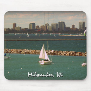 Milwaukee, WI Skyline Mouse Mat