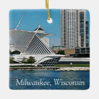 Milwaukee Wisconsin Cheese Head Christmas Keepsake