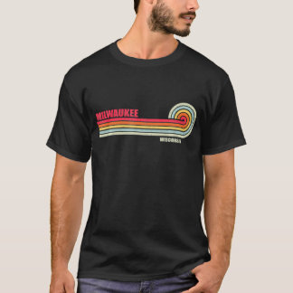 Milwaukee Wisconsin City State Hometown Vintage  T-Shirt