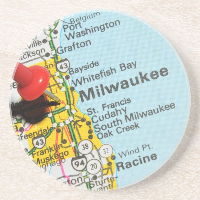Milwaukee, Wisconsin Coaster (Front)