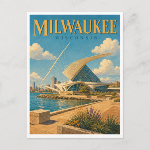 Milwaukee Wisconsin GeoSaga Postcard