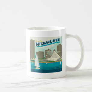 Milwaukee Wisconsin Harbour   Brew City Coffee Mug