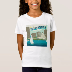 Milwaukee Wisconsin Harbour   Brew City T-Shirt