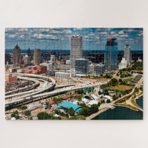 Milwaukee Wisconsin. Jigsaw Puzzle