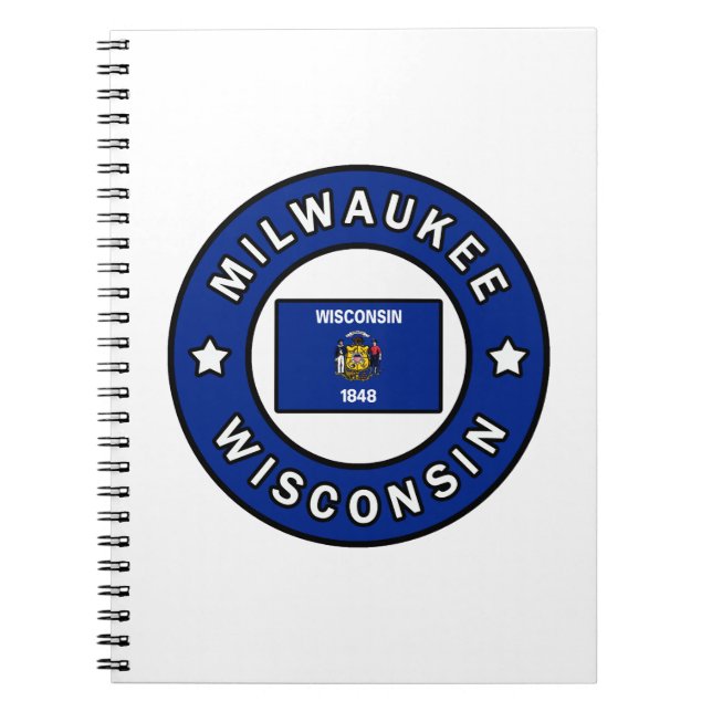 Milwaukee Wisconsin Notebook (Front)