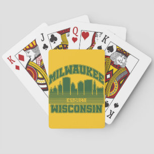 Milwaukee,Wisconsin Playing Cards
