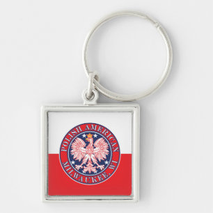 Milwaukee Wisconsin Polish Key Ring