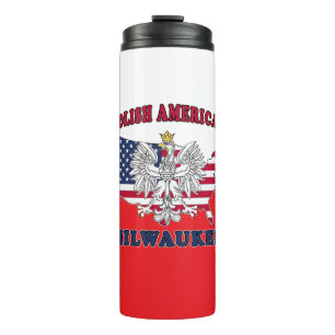 Milwaukee Wisconsin Polish Thermal Tumbler